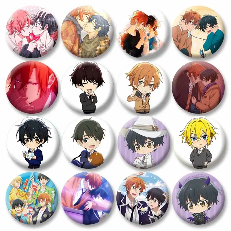 Love Anime SASAKI and MIYANO Brooch Round Manga Character Button Pins DIY Backpack Clothes Hat Enamel Pin Cartoon Cosplay Badges
Love Anime SASAKI and MIYANO Brooch Round Manga Character Button Pins DIY Backpack Clothes Hat Enamel Pin Cartoon Cosplay Badges