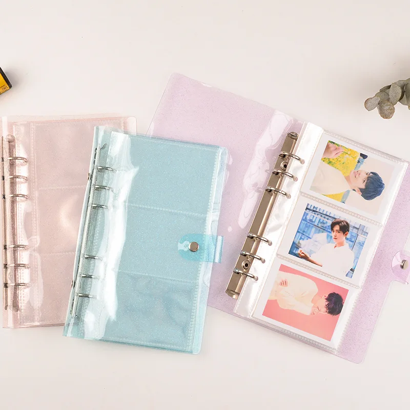 Flashing Transparent Loose-leaf Interleaved 3 In 3 Inch Photo Album Business Card Album Album Notebook Binder Binder Album
Flashing Transparent Loose-leaf Interleaved 3 In 3 Inch Photo Album Business Card Album Album Notebook Binder Binder Album