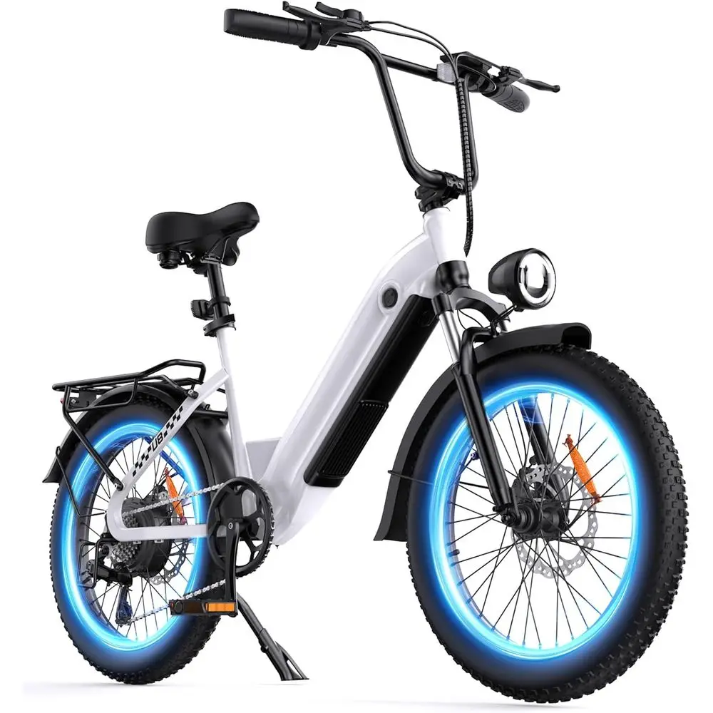 26AH Battery 1500W Peak Motor Electric Bike, 22MPH, 150 Miles PAS Range, 20 Step-Thru Tire for Adults
26AH Battery 1500W Peak Motor Electric Bike, 22MPH, 150 Miles PAS Range, 20 Step-Thru Tire for Adults