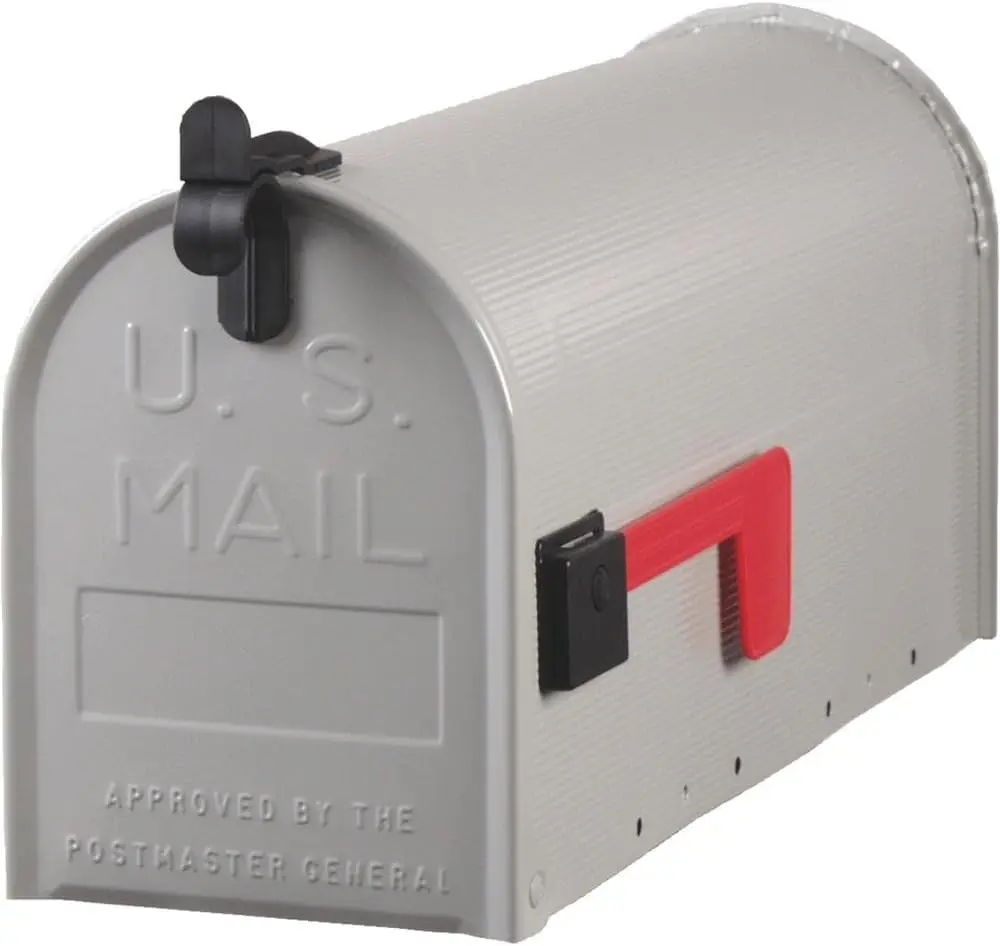 Standard Size Galvanized Steel Mailbox, Durable & Secure
Standard Size Galvanized Steel Mailbox, Durable & Secure