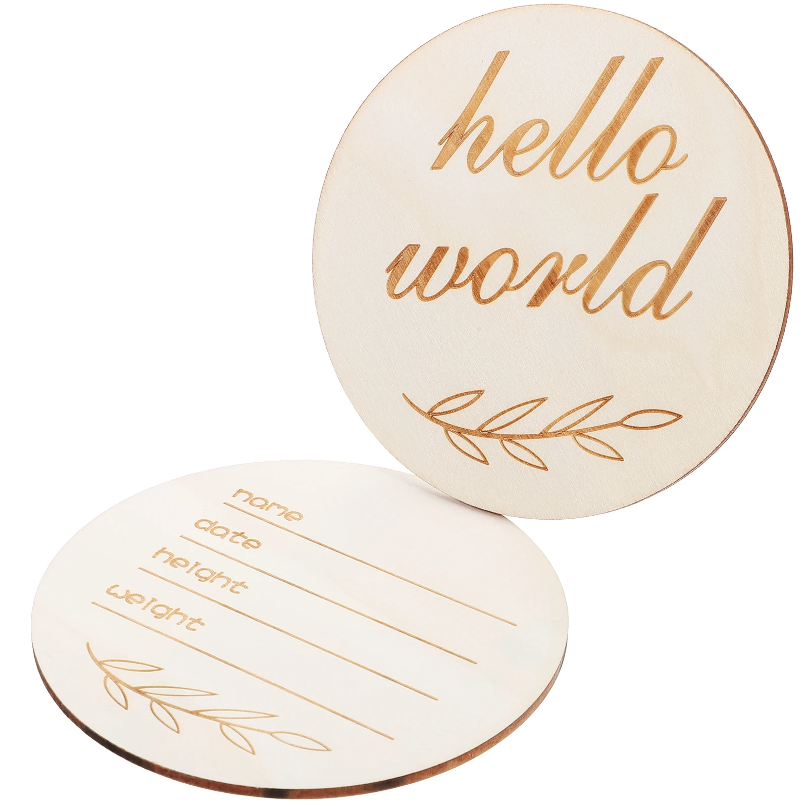 2 Pcs Commemorative Infant Birth Announcement Name Sign Sign Name Chips for Baby Birth Announcement Newborn Plaque Photo Prop
2 Pcs Commemorative Infant Birth Announcement Name Sign Sign Name Chips for Baby Birth Announcement Newborn Plaque Photo Prop
