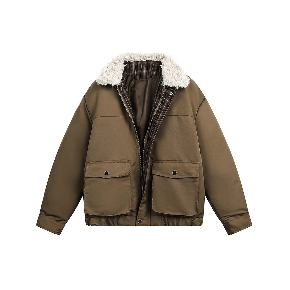 Американский модный бренд, зимнее новое стильное пальто-карго с меховым воротником и большим карманом, сохраняющее тепло для мужчин
Американский модный бренд, зимнее новое стильное пальто-карго с меховым воротником и большим карманом, сохраняющее тепло для мужчин