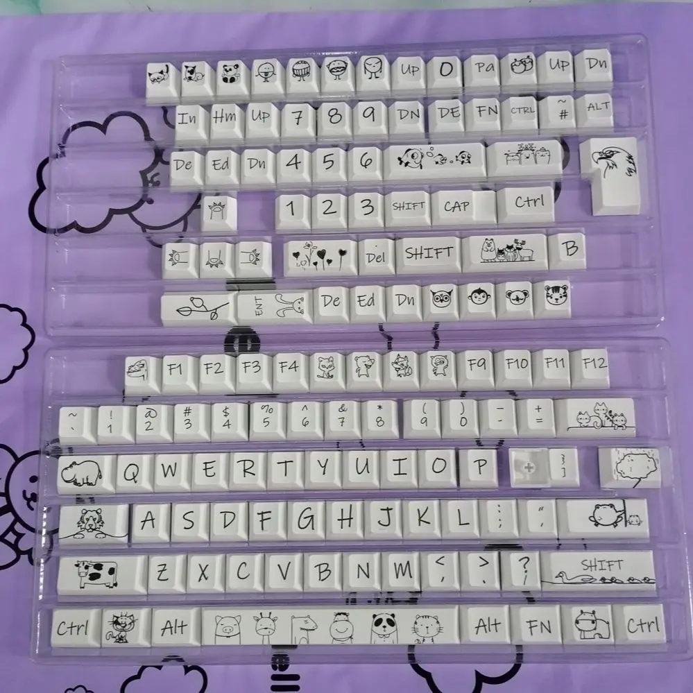 Halloween graffiti original hot sublimation two-dimensional keyboard keycaps
Halloween graffiti original hot sublimation two-dimensional keyboard keycaps