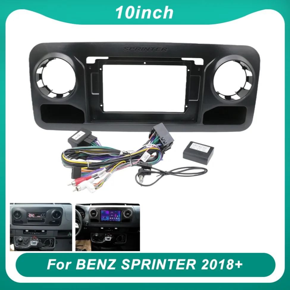 Автомобильный радиоприемник для BENZ SPRINTER 2018 2019 2020 2021, рамка для крепления на приборной панели с левым рулем, 1-дюймовый кабель CAN-шины
Автомобильный радиоприемник для BENZ SPRINTER 2018 2019 2020 2021, рамка для крепления на приборной панели с левым рулем, 1-дюймовый кабель CAN-шины