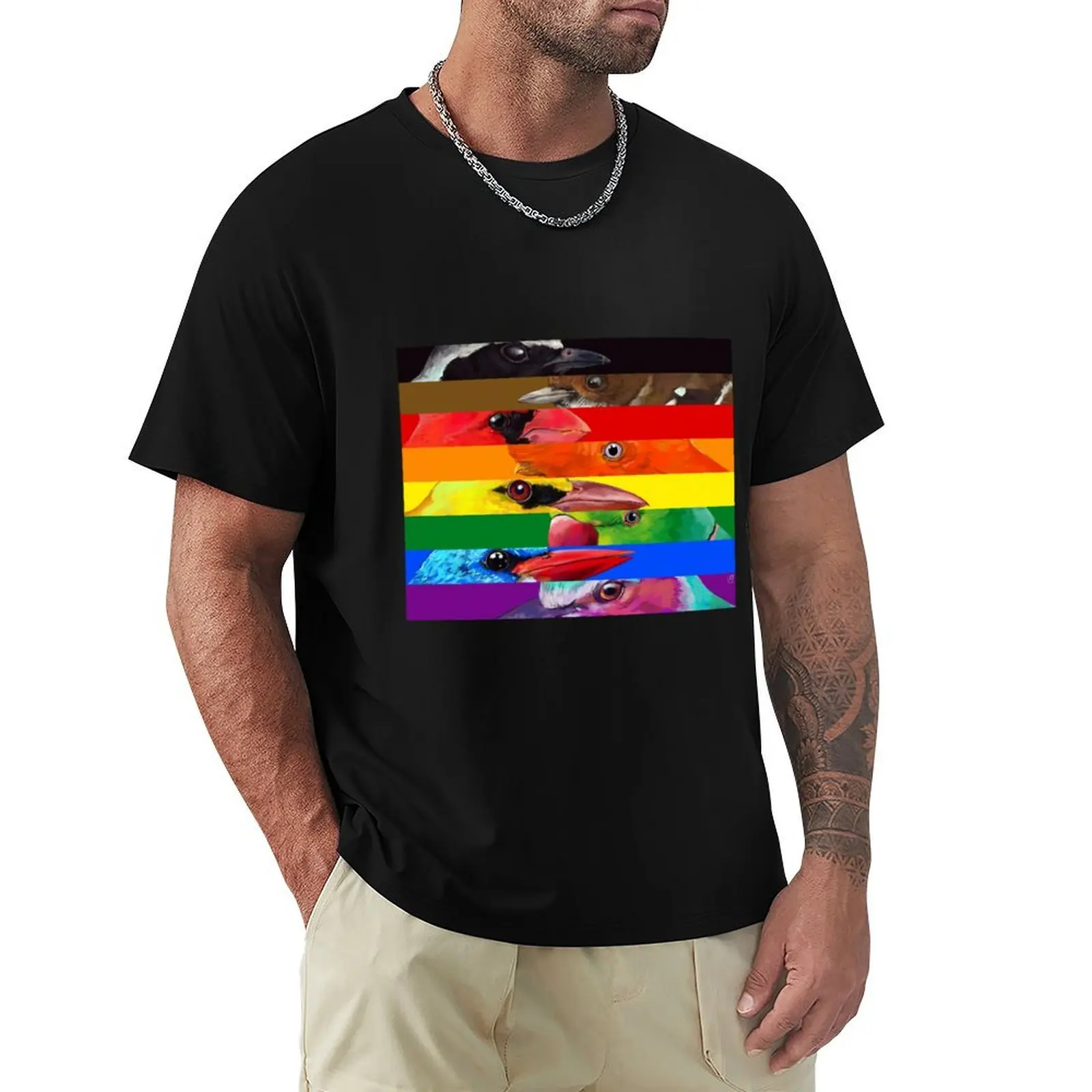 LGBTQIA Pride Birds - Black and Brown T-Shirt T-shirts oversize blue archive mens big and tall t shirts 
LGBTQIA Pride Birds - Black and Brown T-Shirt T-shirts oversize blue archive mens big and tall t shirts