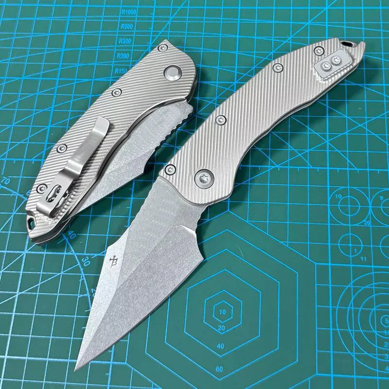 Liei's Store Stitch-Manual Folding Knife 3.54" M390MK Stonewashed Blade, Titanium Handles
Liei's Store Stitch-Manual Folding Knife 3.54" M390MK Stonewashed Blade, Titanium Handles