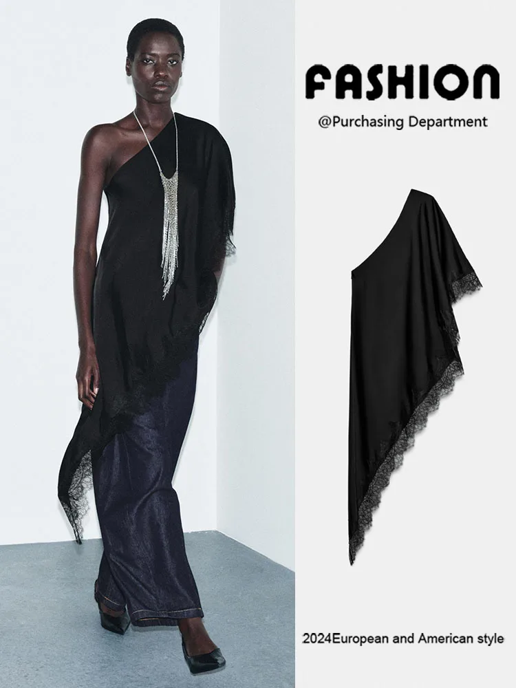 Модный сексуальный асимметричный кружевной топ с открытыми плечами, Новое поступление, зима 2025 г., женская одежда, модная этническая сценическая одежда
Модный сексуальный асимметричный кружевной топ с открытыми плечами, Новое поступление, зима 2025 г., женская одежда, модная этническая сценическая одежда