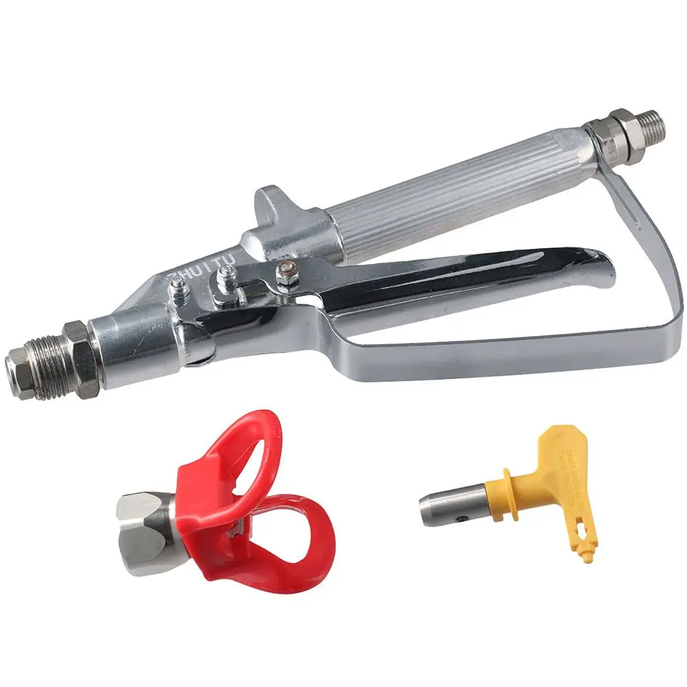 Universal Airless Paint Spray Gun Sprayer Durable Stainless Steel High Pressure 3600 PSI Most airless Paint Sprayer
Universal Airless Paint Spray Gun Sprayer Durable Stainless Steel High Pressure 3600 PSI Most airless Paint Sprayer
