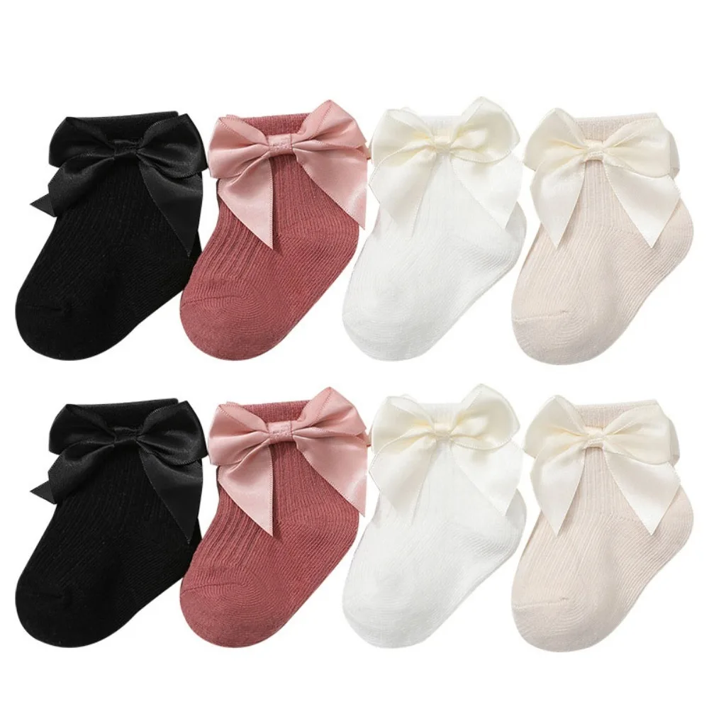 8Pairs Soft Bowknot Baby Cotton Socks Stripe Breathable Toddle Short Tube Socks Autumn Spring Cute Infant Solid Socks Newborn
8Pairs Soft Bowknot Baby Cotton Socks Stripe Breathable Toddle Short Tube Socks Autumn Spring Cute Infant Solid Socks Newborn