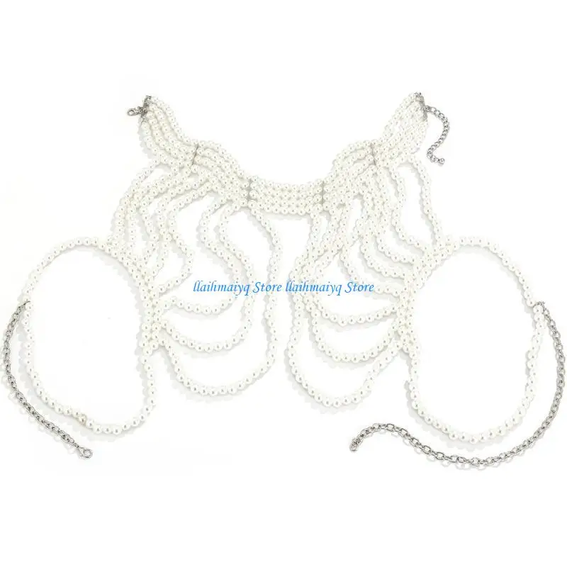 573B Elegant Beaded Shoulder Chain Body Chain Fashionable Body Jewelry Body Necklace Beaded Chain Perfect Gift for Women Girl
573B Elegant Beaded Shoulder Chain Body Chain Fashionable Body Jewelry Body Necklace Beaded Chain Perfect Gift for Women Girl