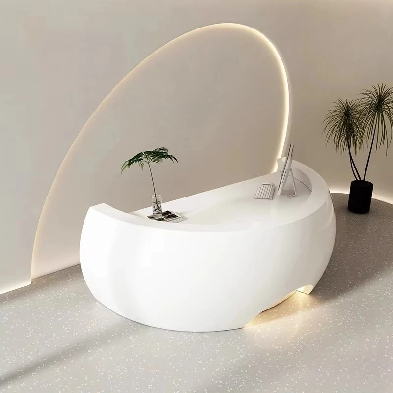 &c Custom Fiberglass Reception Desk Fluid Curved Design for Luxurious Commercial Interiors Reception Desk
&c Custom Fiberglass Reception Desk Fluid Curved Design for Luxurious Commercial Interiors Reception Desk