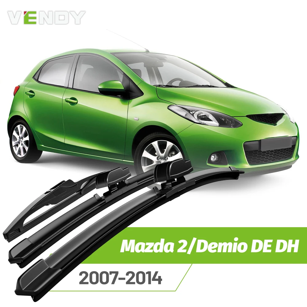 Front & Rear Wiper Blades Set For Mazda Mazda 2/Demio DE DH 2007-2014 Windshield Windscreen Window Rain Brushes 24"+14"+14"
Front & Rear Wiper Blades Set For Mazda Mazda 2/Demio DE DH 2007-2014 Windshield Windscreen Window Rain Brushes 24"+14"+14"