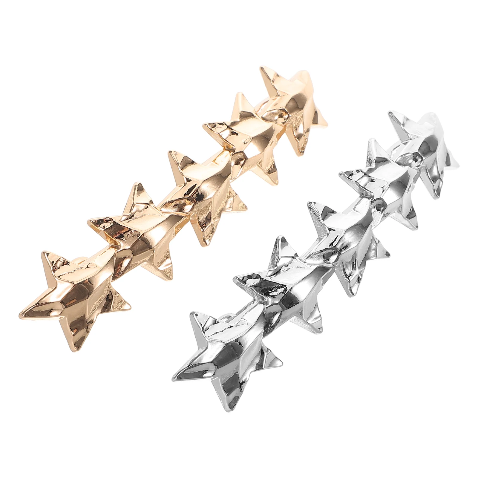 2Pcs Star Barrette Hair Clips Metal Spring Decorative Accessories for Women Thick Hair Casual Formal Styles Star Barrettes
2Pcs Star Barrette Hair Clips Metal Spring Decorative Accessories for Women Thick Hair Casual Formal Styles Star Barrettes