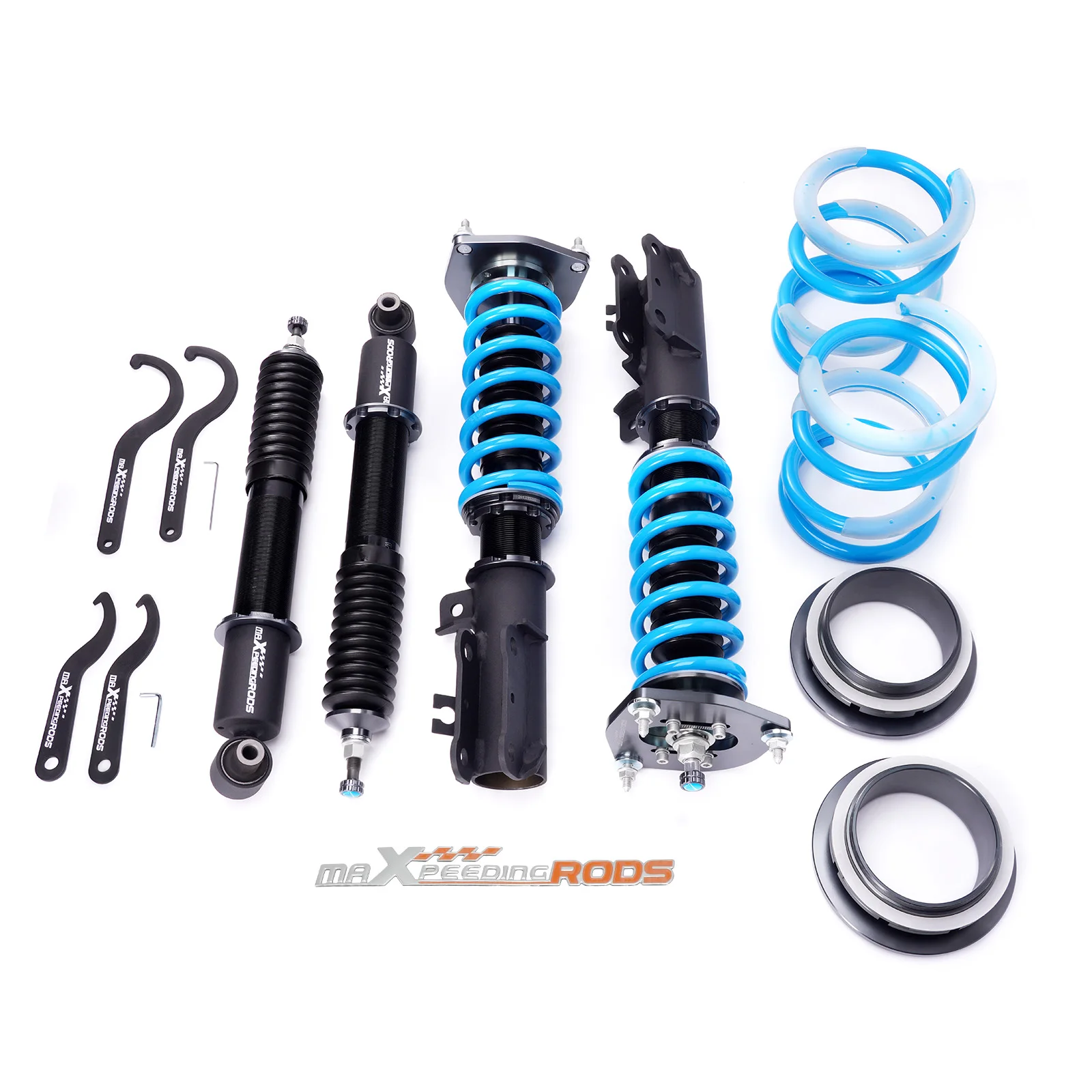 MaXpeedingrods T6 Coilover 24 Ways Damper Adjustable For Volvo S60 2001-2009 FWD
MaXpeedingrods T6 Coilover 24 Ways Damper Adjustable For Volvo S60 2001-2009 FWD