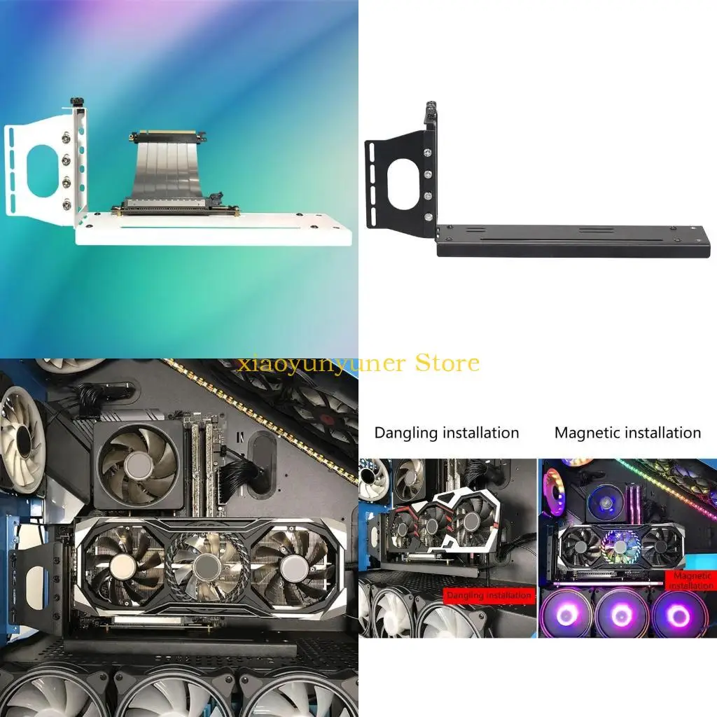 P9JB Vertical Graphics Card Holder Bracket GPU Mount kickstand/base For -ATX chassis Holder for RTX3060 3070 3090 RX
P9JB Vertical Graphics Card Holder Bracket GPU Mount kickstand/base For -ATX chassis Holder for RTX3060 3070 3090 RX