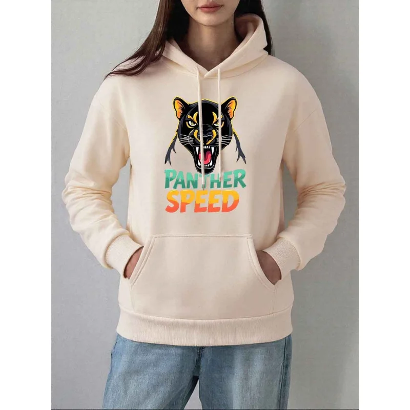 European and American Style Printed Pattern Hoodie for Women Y2K Street Style Casual Pullover Hoodie Beige Daily Top
European and American Style Printed Pattern Hoodie for Women Y2K Street Style Casual Pullover Hoodie Beige Daily Top