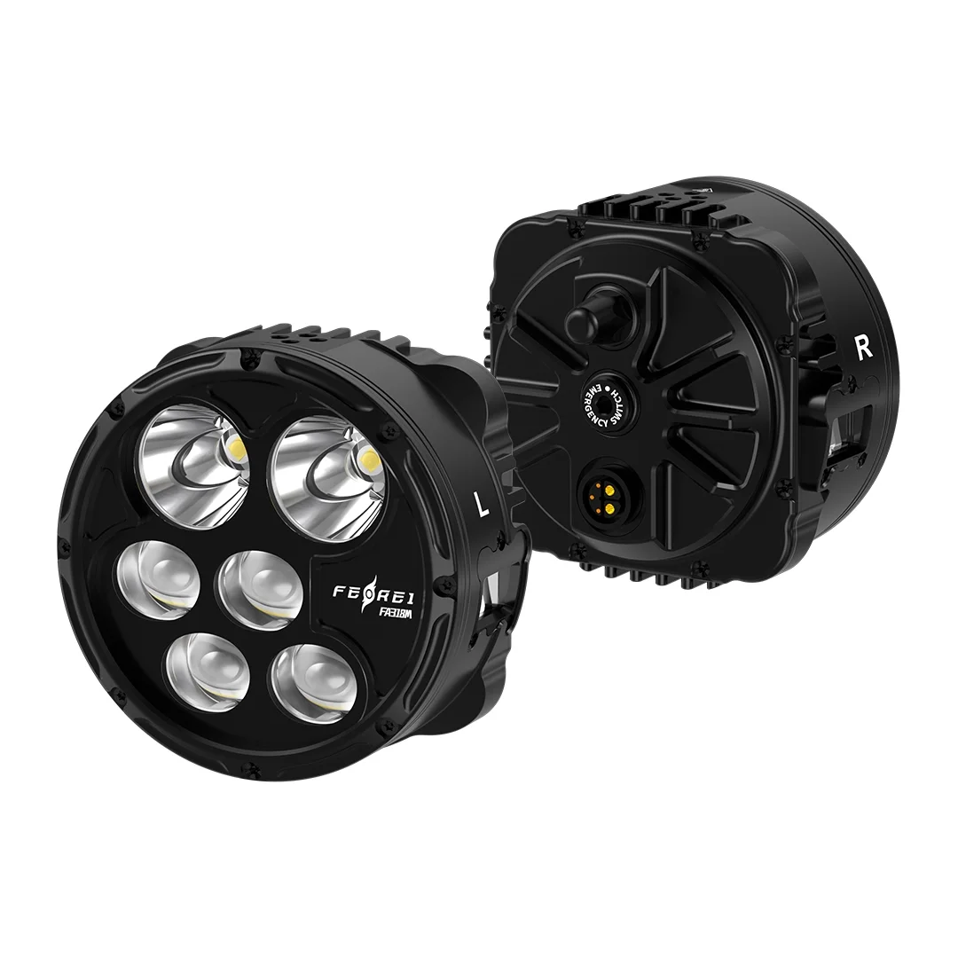 Upgraded versionFerei FA318M Professional Lighting Auto Driving Lights Wireless Remote Control TYPE-C Interface Patented Double-
Upgraded versionFerei FA318M Professional Lighting Auto Driving Lights Wireless Remote Control TYPE-C Interface Patented Double-