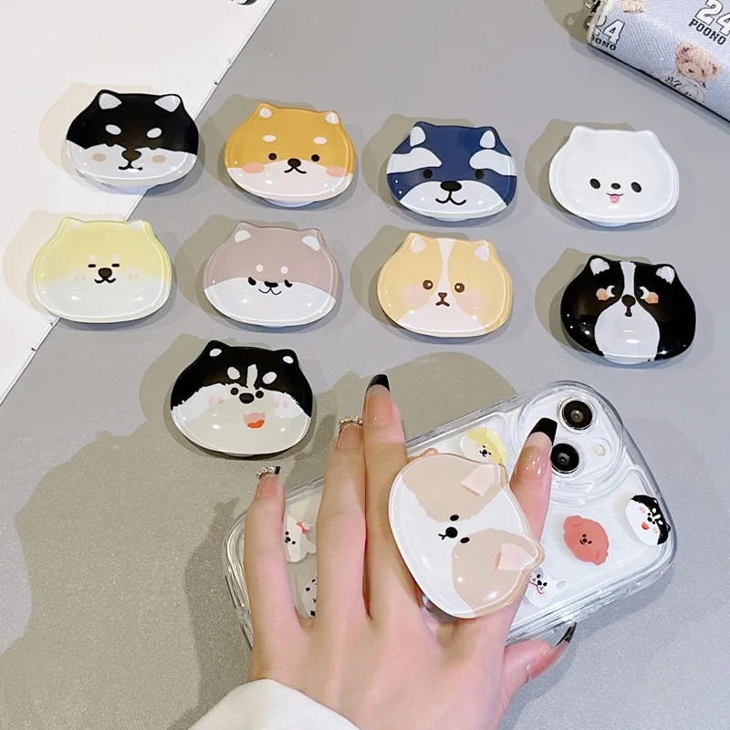 Cartoon Dog Mobile Phone Holder Cute Grip Toks Ring Expanding Holder for Iphone Finger Bracket Phone Stands Phone Accessories
Cartoon Dog Mobile Phone Holder Cute Grip Toks Ring Expanding Holder for Iphone Finger Bracket Phone Stands Phone Accessories