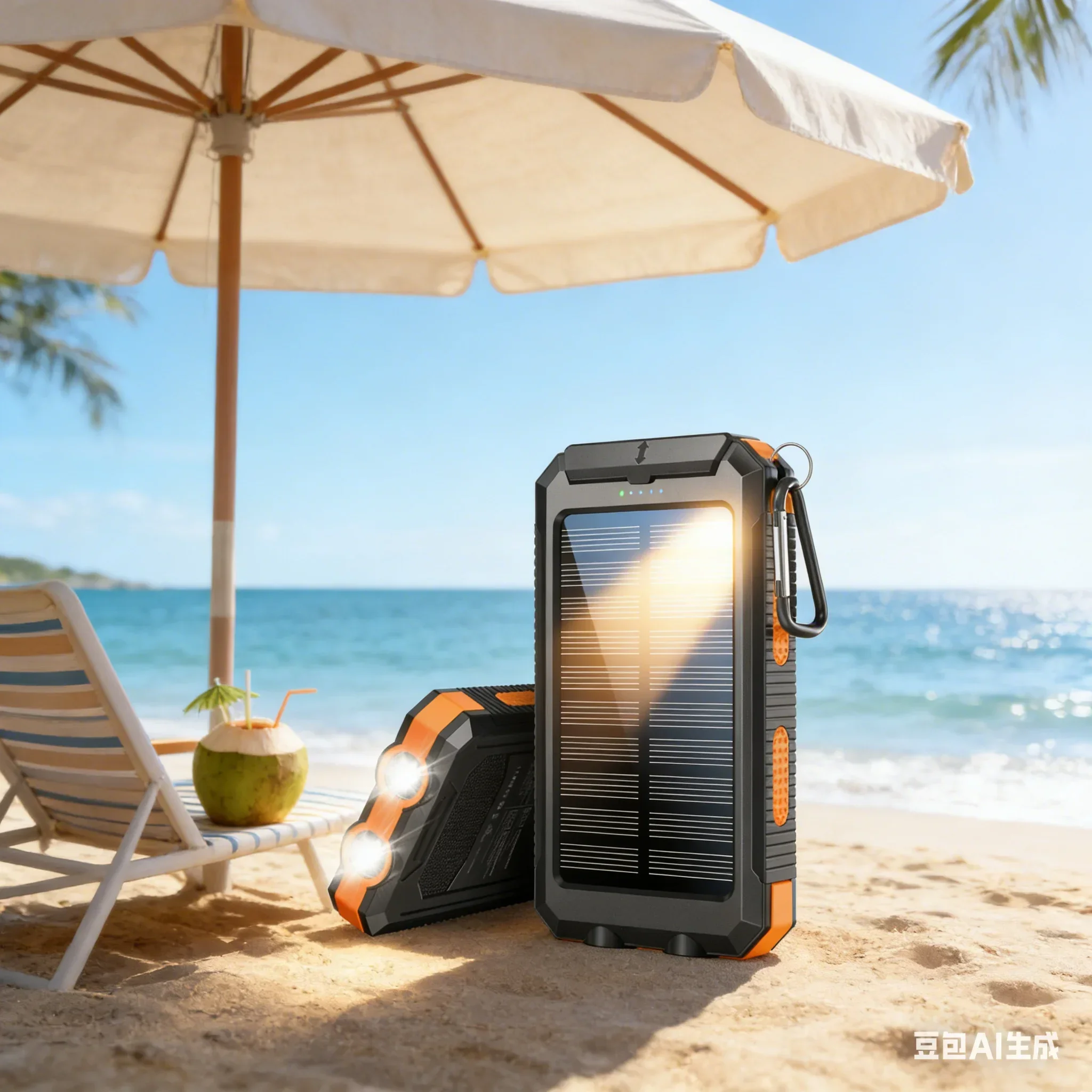 10000mAh Solar Power Bank Fast Charge Waterproof for Outdoor Adventure Hiking
10000mAh Solar Power Bank Fast Charge Waterproof for Outdoor Adventure Hiking