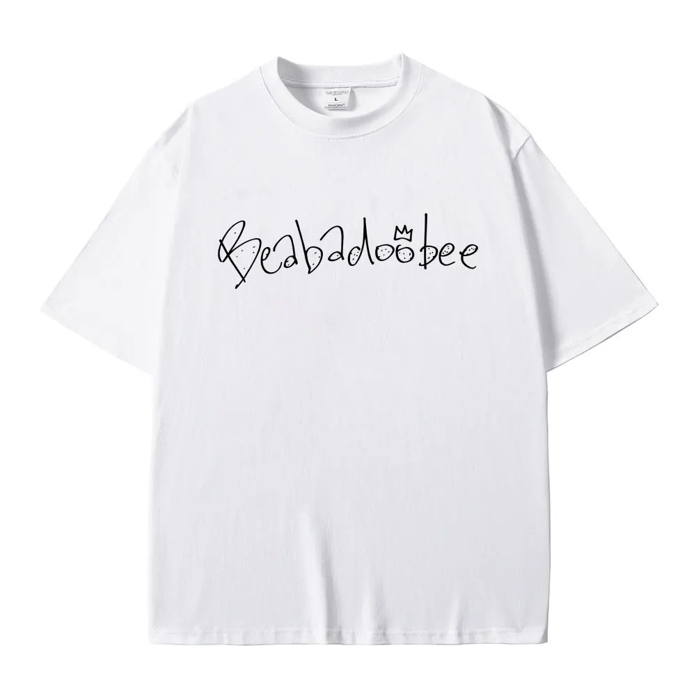 Beabadoobee Logo Print T-shirt Men Women Clothing Fashion Pop Music T Shirts Male Casual Vintage Oversized Short Sleeve T-shirts
Beabadoobee Logo Print T-shirt Men Women Clothing Fashion Pop Music T Shirts Male Casual Vintage Oversized Short Sleeve T-shirts