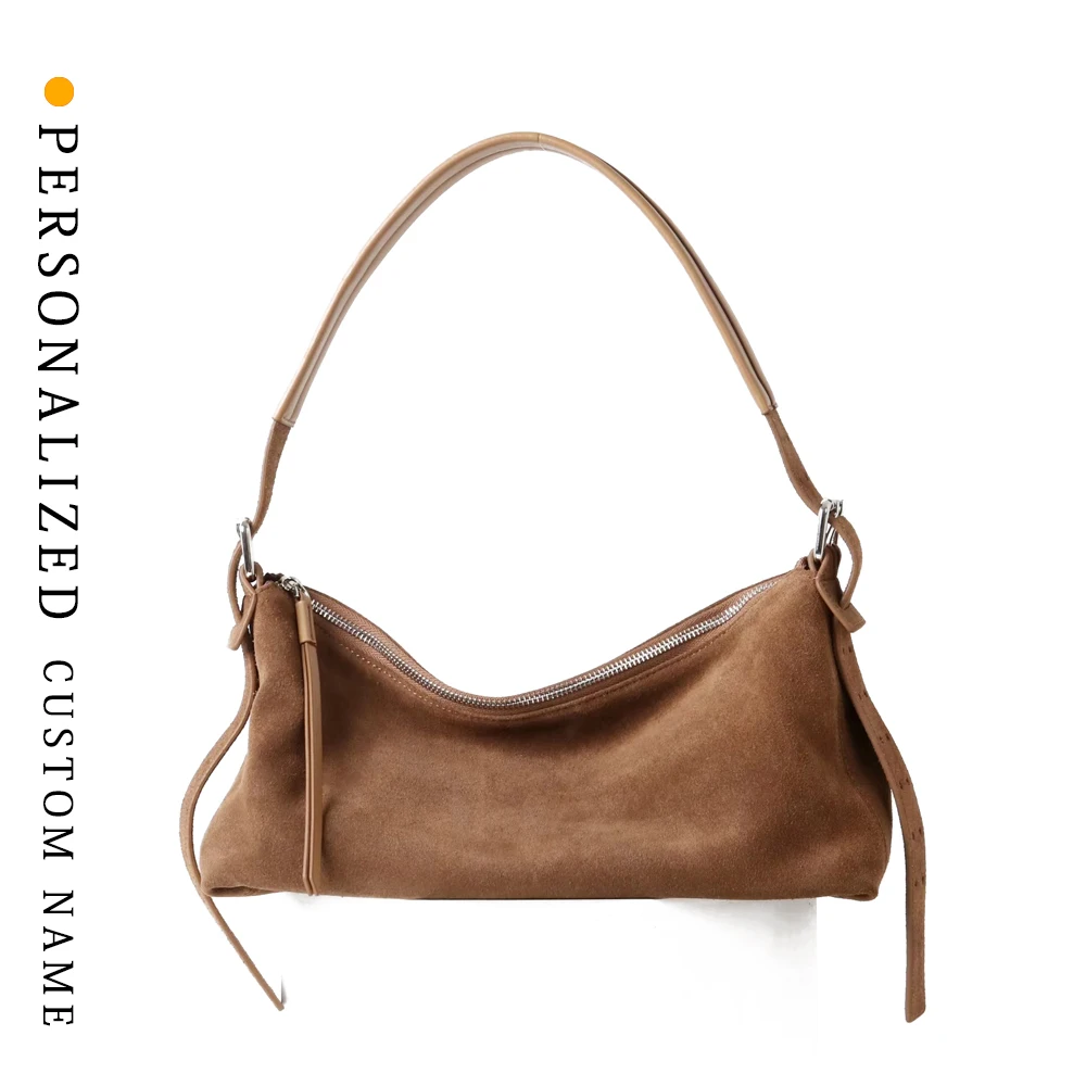 New matte cowhide niche design high-end women's handbags underarms single shoulder crossbody bag free custom gold hot stamping
New matte cowhide niche design high-end women's handbags underarms single shoulder crossbody bag free custom gold hot stamping