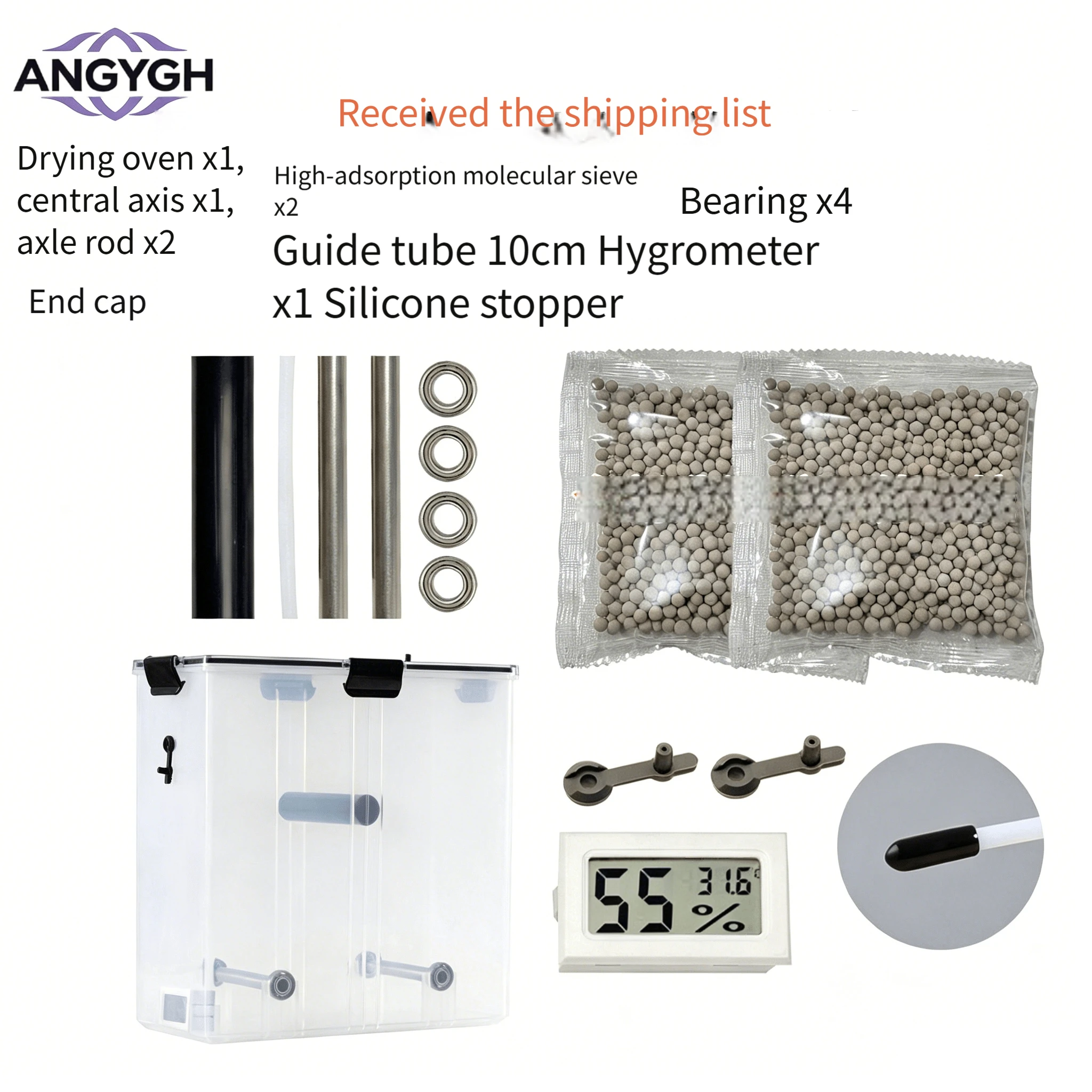 Consumable Drying Box for 3D Printer Parts, Newly Upgraded, Consumable Sealing,Moisture-Proof Real-Time Monitoring, PLA ABS PETG
Consumable Drying Box for 3D Printer Parts, Newly Upgraded, Consumable Sealing,Moisture-Proof Real-Time Monitoring, PLA ABS PETG