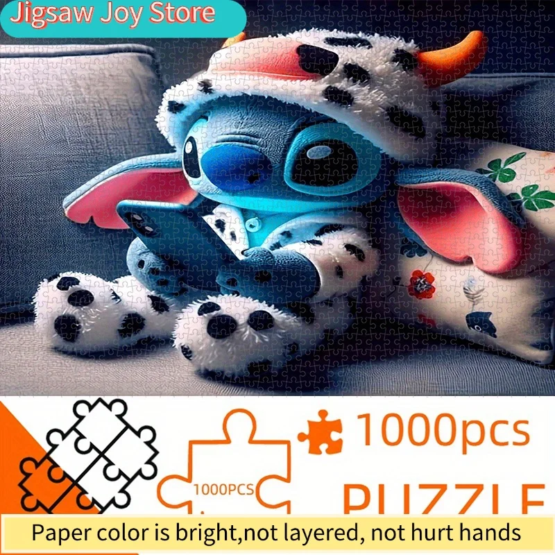Disney Stitch Themed Jigsaw Puzzle - DIY Interactive Toy for Adults, Enhances Focus & Relax, Ideal for Home Leisure, Christma
Disney Stitch Themed Jigsaw Puzzle - DIY Interactive Toy for Adults, Enhances Focus & Relax, Ideal for Home Leisure, Christma