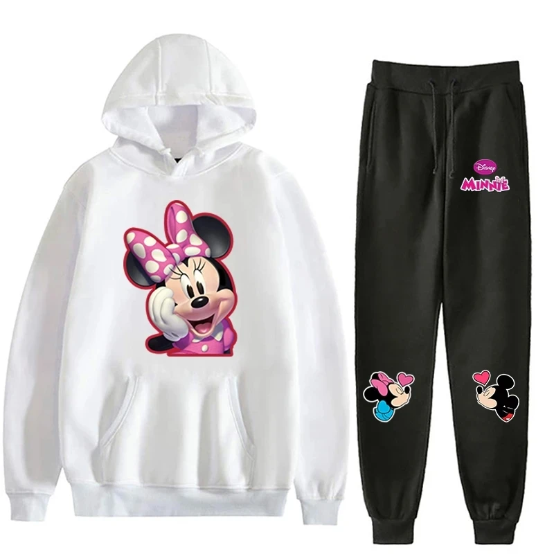 Autumn Outdoor Sports Women's Suit Disney Minnie Print Jogging Sportswear Casual Couple Pullover+Pants Fleece 2-Piece Set
Autumn Outdoor Sports Women's Suit Disney Minnie Print Jogging Sportswear Casual Couple Pullover+Pants Fleece 2-Piece Set