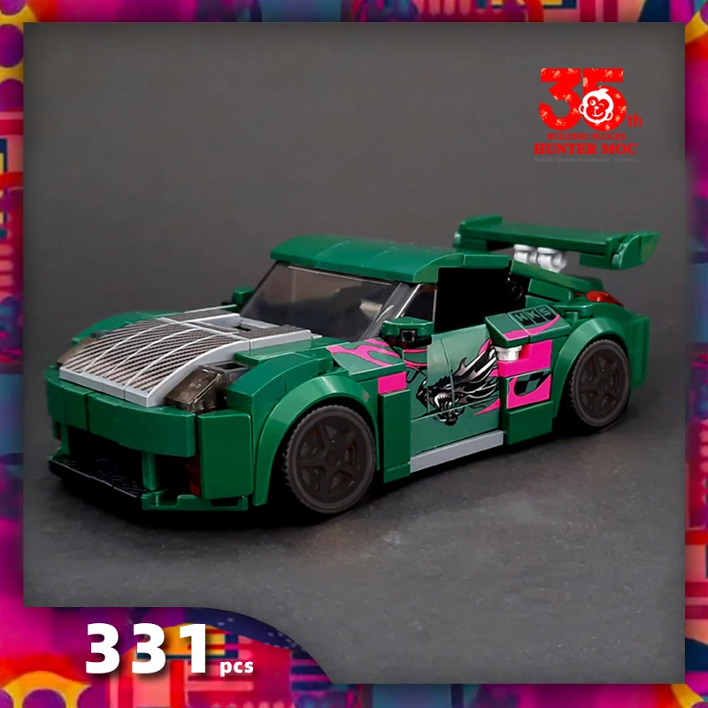 HtMoc, 331 шт., Moc, скоростные чемпионы, гоночные автомобили, городские виды спорта, креативные гаражные Игрушки для мальчиков
HtMoc, 331 шт., Moc, скоростные чемпионы, гоночные автомобили, городские виды спорта, креативные гаражные Игрушки для мальчиков