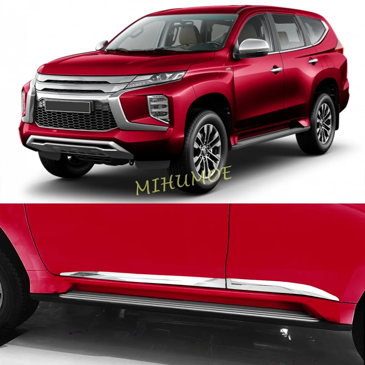 For 2016-2025 Mitsubishi Pajero Sport Montero Sport Chrome Car Side Door Body Strips Trims Protector Molding
For 2016-2025 Mitsubishi Pajero Sport Montero Sport Chrome Car Side Door Body Strips Trims Protector Molding