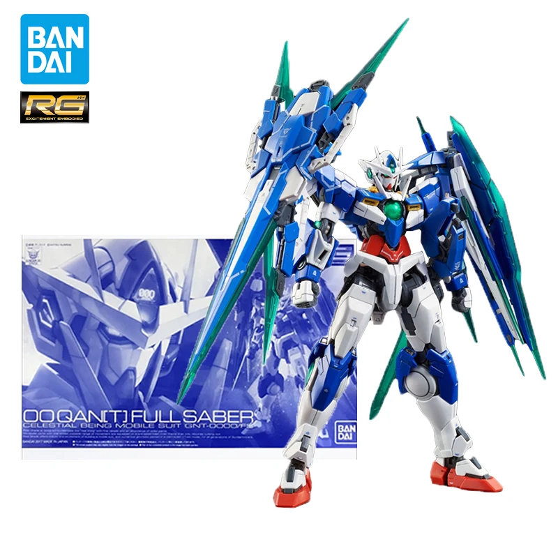 BANDAI GUNDAM Genuine Anime Figure RG 00Q Quantum Full Blade PB Limited 1/144 Gundam Assembled Model Spot Action Figure Toys
BANDAI GUNDAM Genuine Anime Figure RG 00Q Quantum Full Blade PB Limited 1/144 Gundam Assembled Model Spot Action Figure Toys