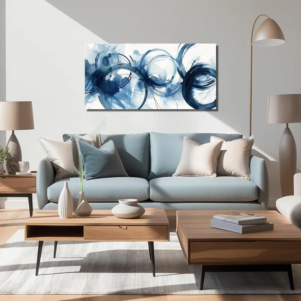 Nordic Style Blue White Abstract Wall Art 20x40 Inch Minimalist Decor Prints for Living Room Office Bedroom
Nordic Style Blue White Abstract Wall Art 20x40 Inch Minimalist Decor Prints for Living Room Office Bedroom