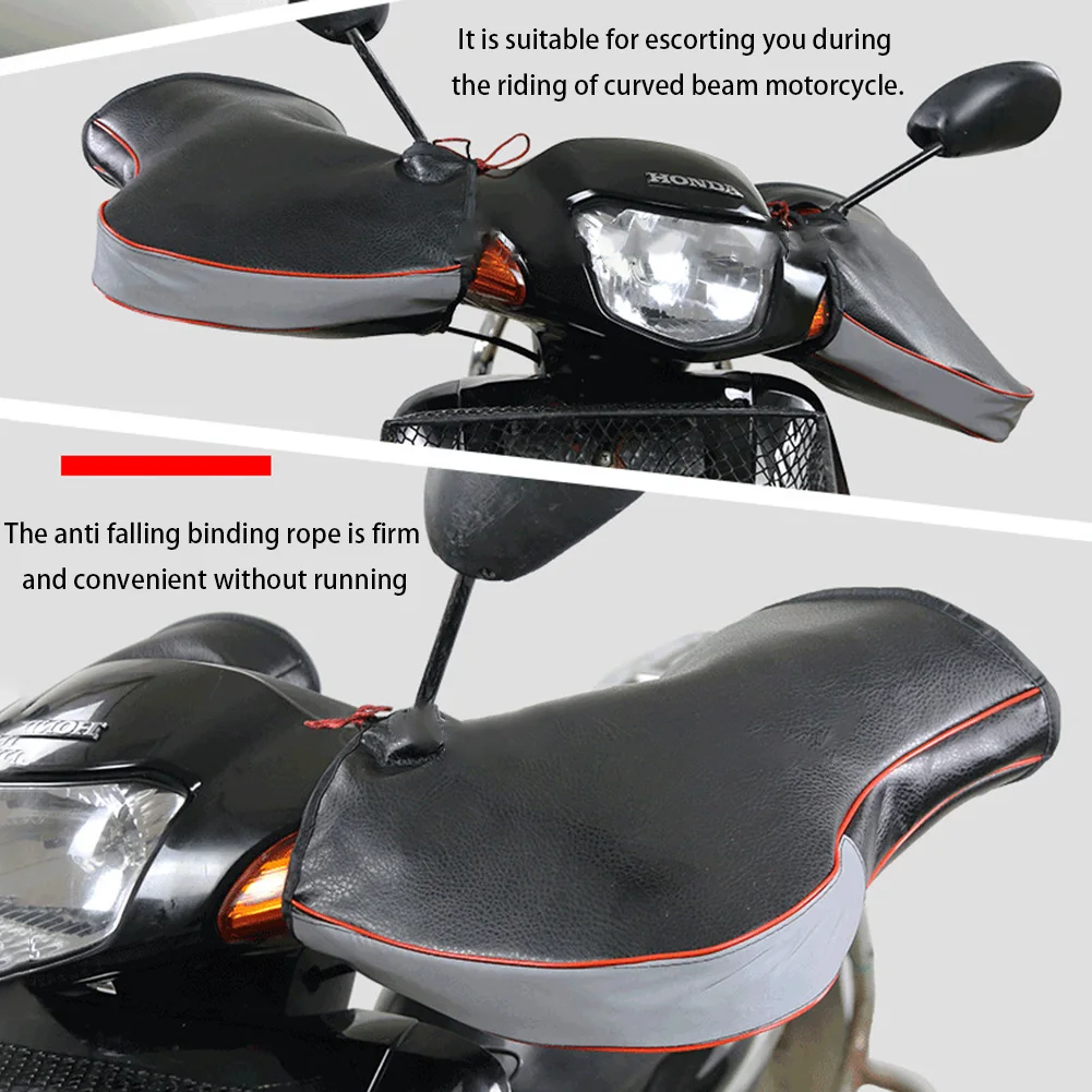 Motorcycle Handlebar Gloves Warm Bar Mittens Coldproof Handlebar Mittens Cold Weather Handlebar Mittens for Motorcycle Scooter
Motorcycle Handlebar Gloves Warm Bar Mittens Coldproof Handlebar Mittens Cold Weather Handlebar Mittens for Motorcycle Scooter
