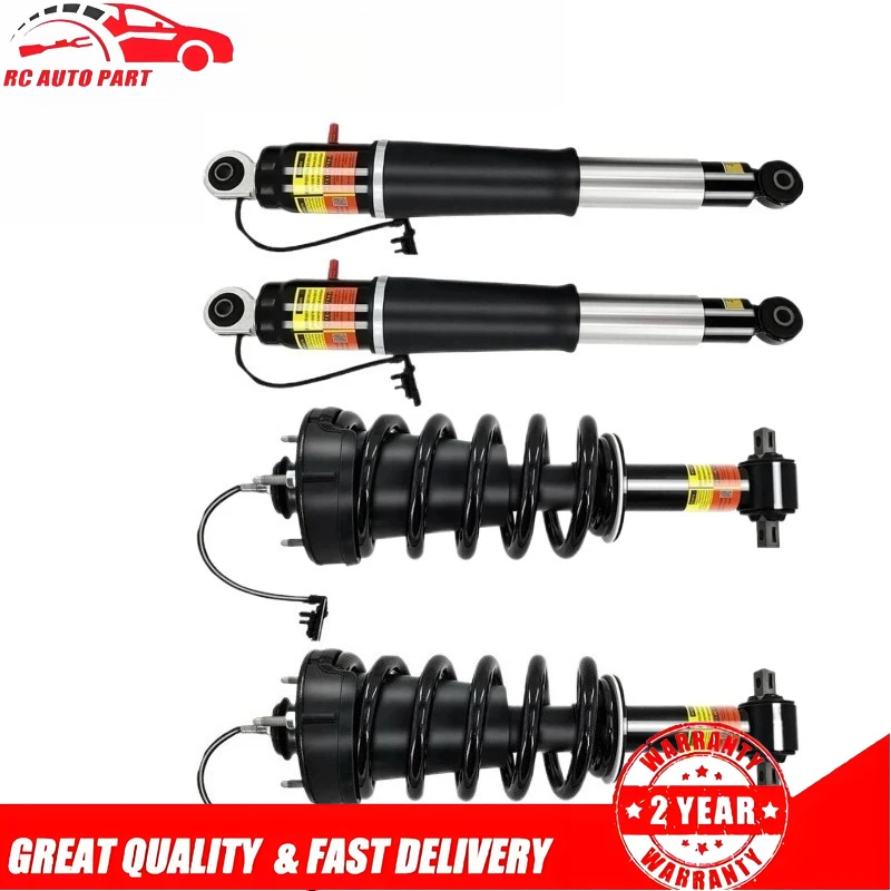 4PCS FRONT Strut Assy + REAR Shock Absorber 2015-2020 For Escalade Suburban Tahoe Yukon 84977478 84176631 84176675
4PCS FRONT Strut Assy + REAR Shock Absorber 2015-2020 For Escalade Suburban Tahoe Yukon 84977478 84176631 84176675