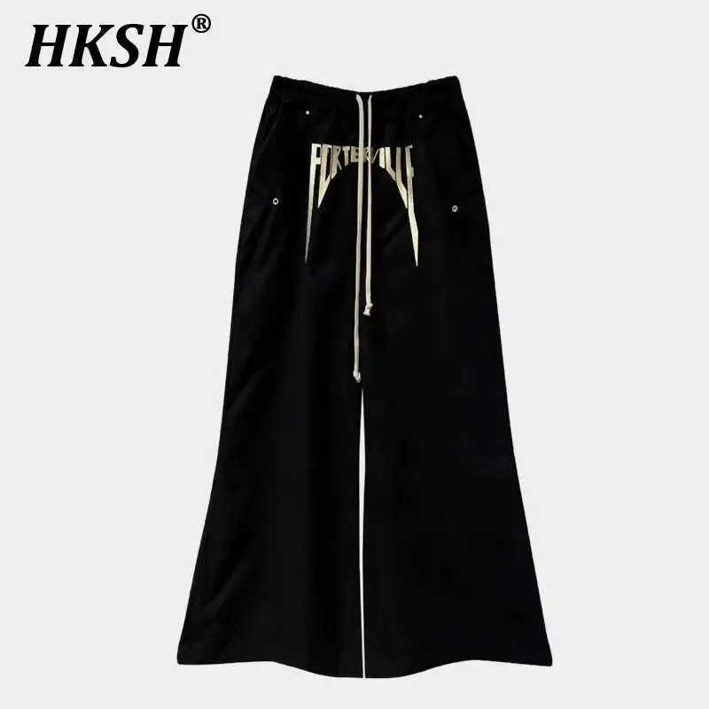 HKSH Spring New Men Streetwear American Vintage Dark Wide Leg Cargo Pants Embroidered Trend Drawstring High Street Casual HK4432
HKSH Spring New Men Streetwear American Vintage Dark Wide Leg Cargo Pants Embroidered Trend Drawstring High Street Casual HK4432