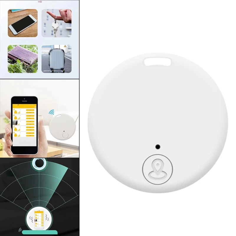 1/2/3/4Pcs Bluetooth Tracker Water Resistant Smart Finder Key Locator Realtime GPS Tracking Device For Keys And Pets