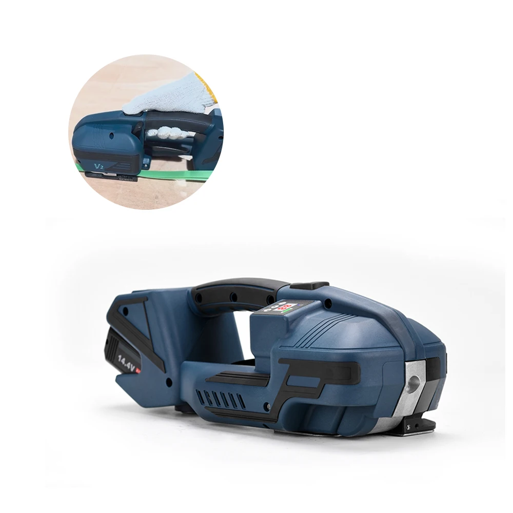 V2 Type PP PET Plastic Belt Hand Battery Powered Operated Strapping Machine Tools For Heavy Duty Round Surface
V2 Type PP PET Plastic Belt Hand Battery Powered Operated Strapping Machine Tools For Heavy Duty Round Surface