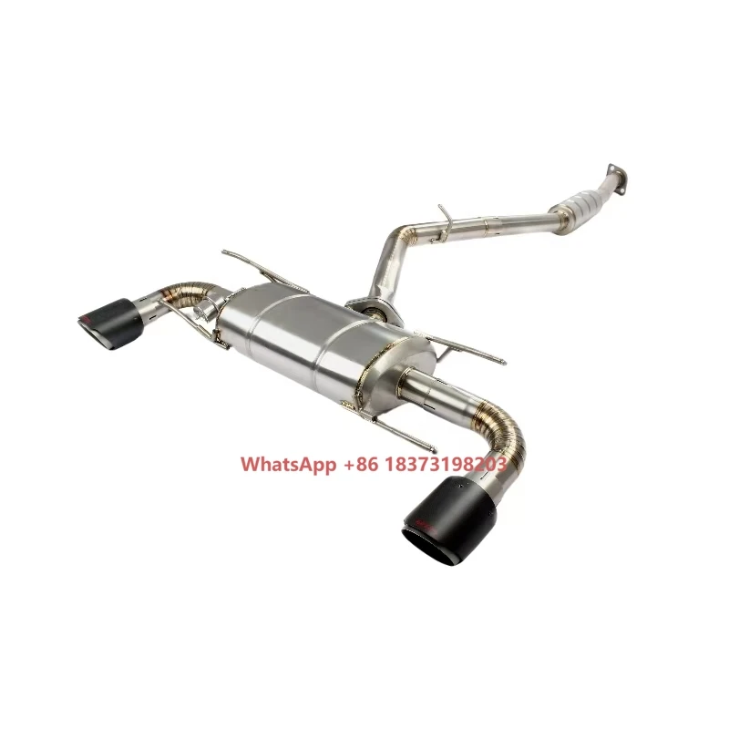 High Performance Catback 304 Stainless Steel Exhaust Pipes Valvetronic Exhaust Muffler Catback
High Performance Catback 304 Stainless Steel Exhaust Pipes Valvetronic Exhaust Muffler Catback