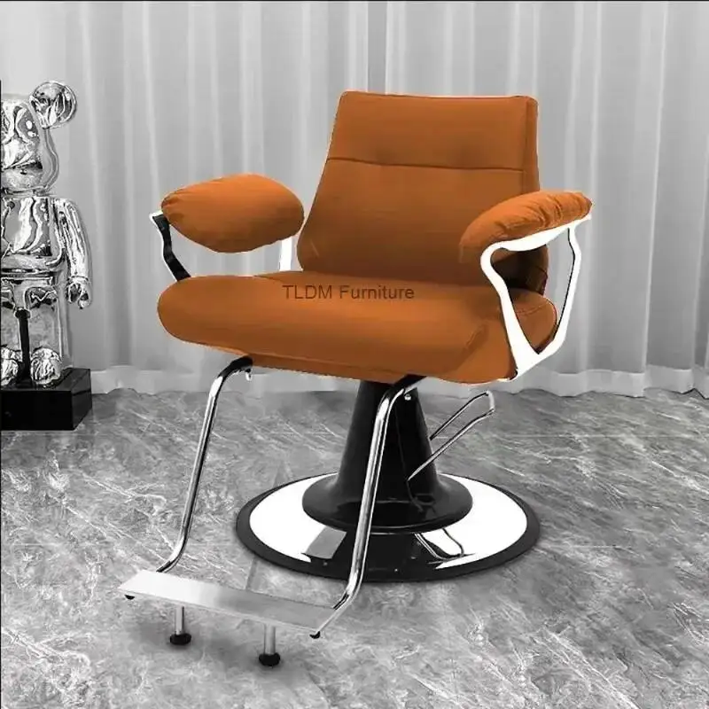Comfortable Luxury Barber Chair Aesthetic Trendy Nordic Ergonomic Salon Chair Stylist Design Silla Para Barberia Salon Furniture
Comfortable Luxury Barber Chair Aesthetic Trendy Nordic Ergonomic Salon Chair Stylist Design Silla Para Barberia Salon Furniture