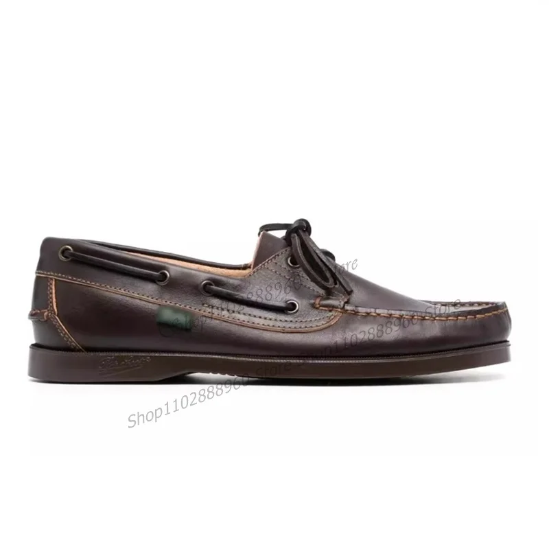 Cross-Tied Solid Leather British Style Pumps Flat With Casual Shoes For Men Slip-On Round Toe 2023 Fashionable Zapatos Mujere
Cross-Tied Solid Leather British Style Pumps Flat With Casual Shoes For Men Slip-On Round Toe 2023 Fashionable Zapatos Mujere
