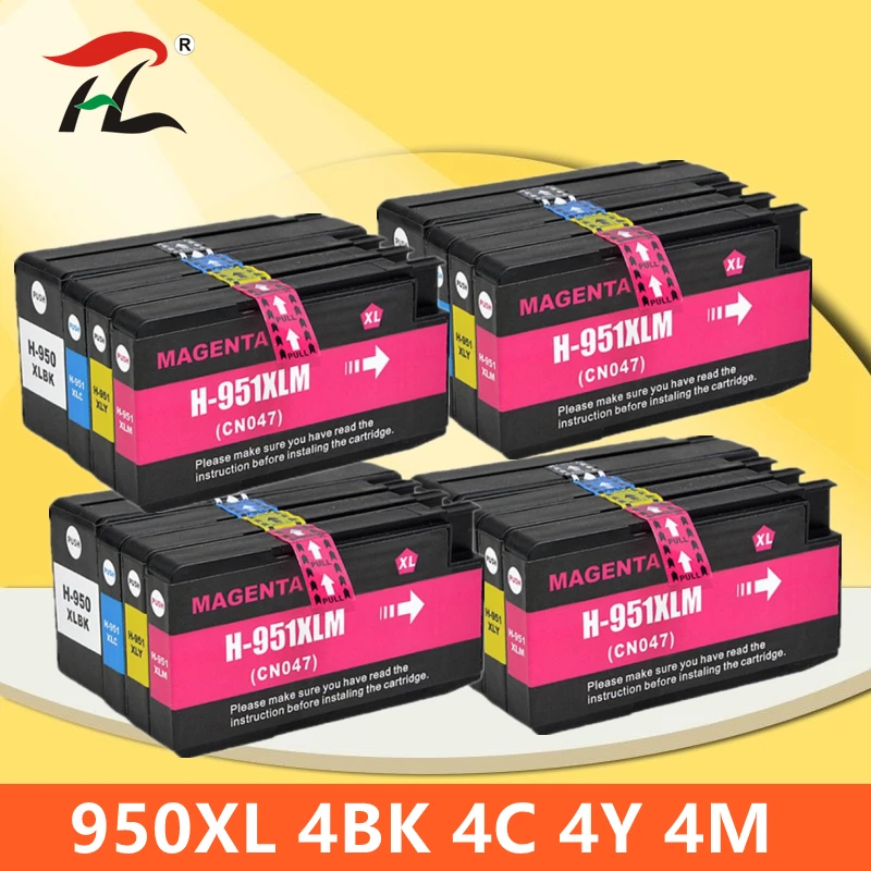 950XL 951XL Compatible ink cartridge For HP 950 951 XL for HP Deskjet 8600 8610 8615 8620 8630 8625 8660 8680 Printer
950XL 951XL Compatible ink cartridge For HP 950 951 XL for HP Deskjet 8600 8610 8615 8620 8630 8625 8660 8680 Printer
