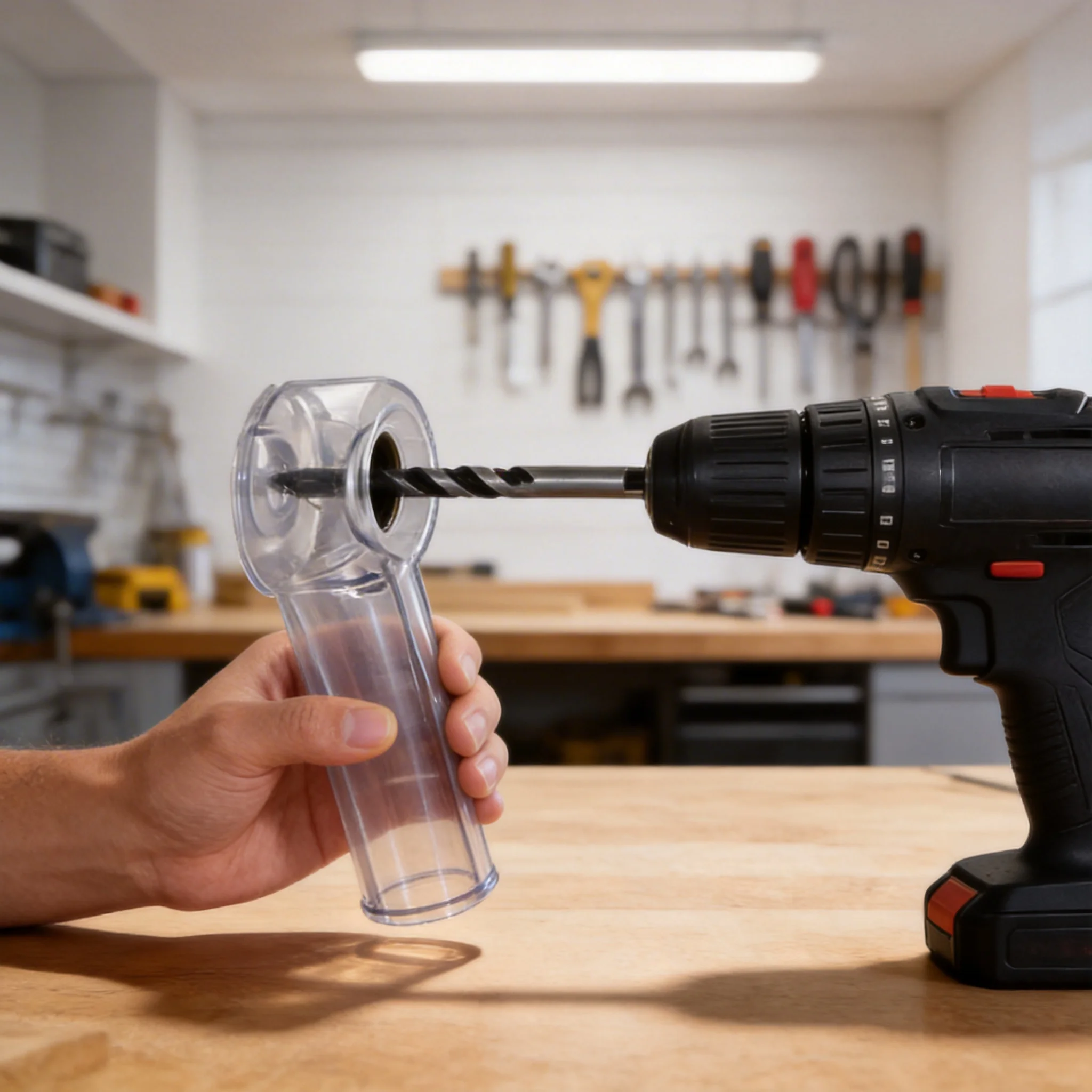 New 2-in-1 Transparent Dust Cover Storage Box FOR IMPACT Drill Portable Dust Cover With Soft Foam Padding Power Tool Parts
New 2-in-1 Transparent Dust Cover Storage Box FOR IMPACT Drill Portable Dust Cover With Soft Foam Padding Power Tool Parts