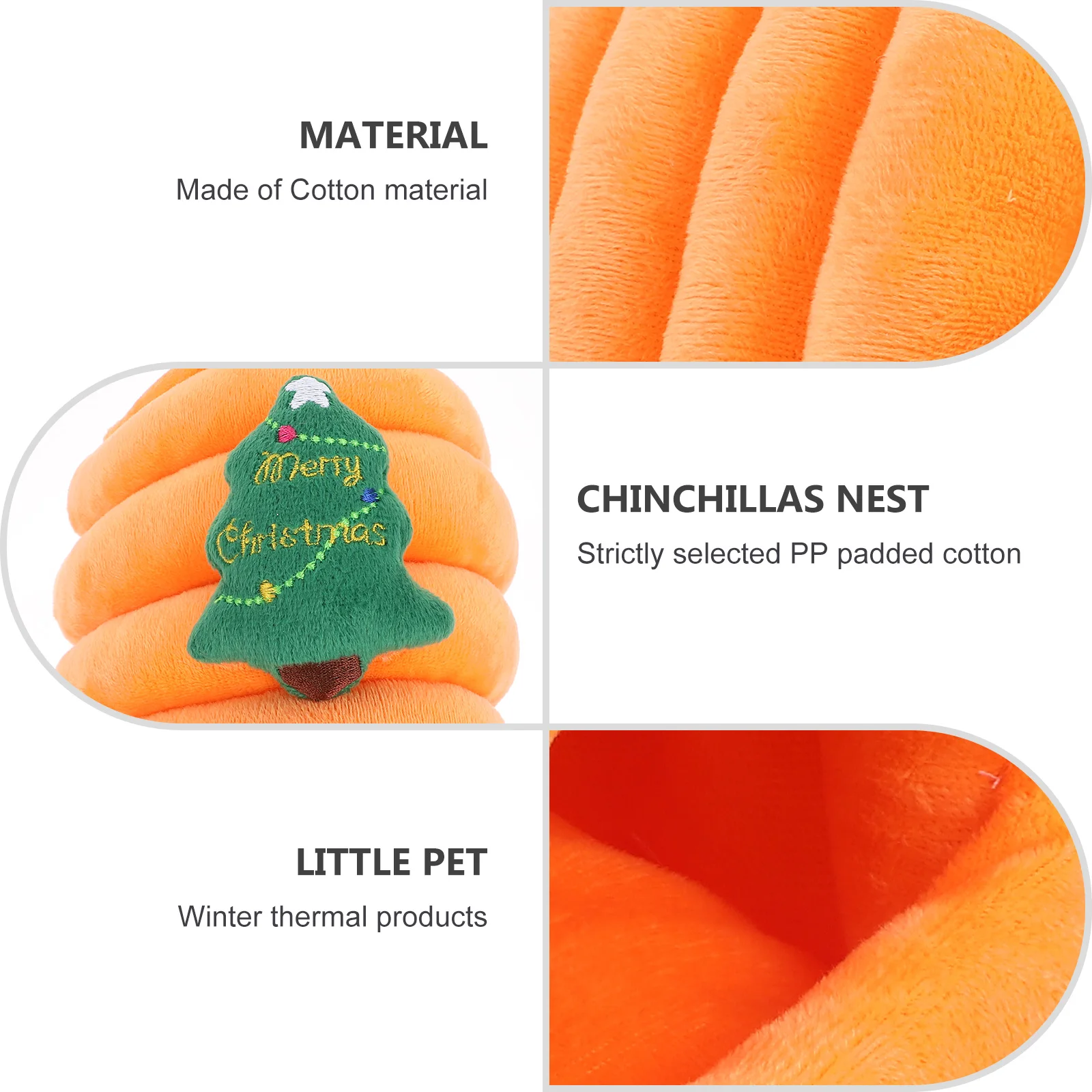 Pet Nest Hamster Warm Hideout Shelter Hedgehog Chinchilla Bed for Cotton Guinea Pig
Pet Nest Hamster Warm Hideout Shelter Hedgehog Chinchilla Bed for Cotton Guinea Pig