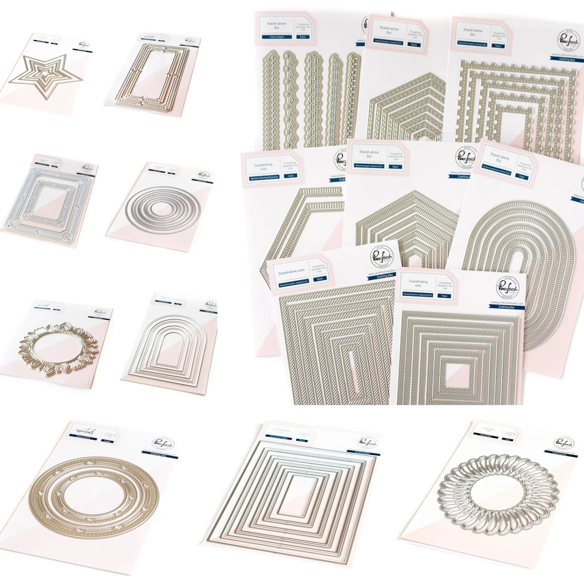 New Shape Die Collection Metal Cutting Dies Hot Foil For DIY Scrapbook Craft Decoration Template Supplies Greeting Card
New Shape Die Collection Metal Cutting Dies Hot Foil For DIY Scrapbook Craft Decoration Template Supplies Greeting Card