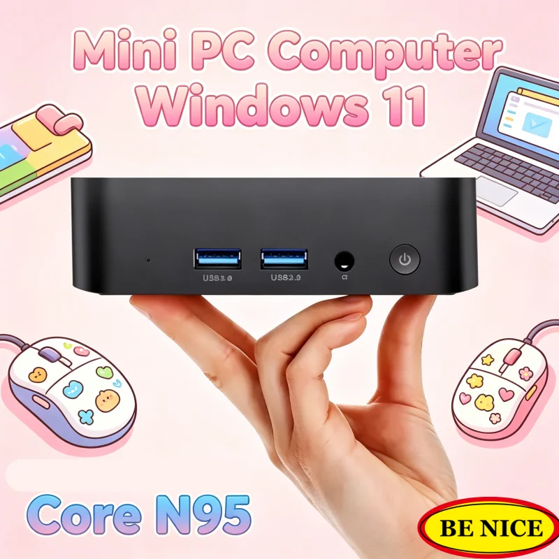 Stable Running Elite MINI PC Core N95 32GB RAM Windows 11 Pro 1TB 2TB SSD WIFI6 BT5.2 4K HD Study Office
Stable Running Elite MINI PC Core N95 32GB RAM Windows 11 Pro 1TB 2TB SSD WIFI6 BT5.2 4K HD Study Office