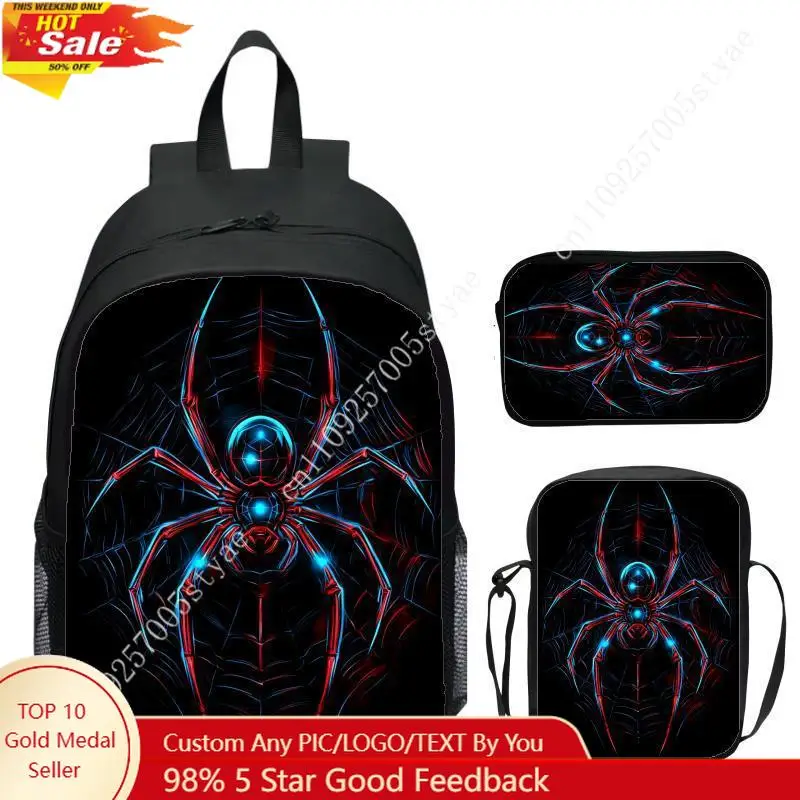 Spider Large Capacity Bookbag 3 Set Marvel Backpack Cosplay Backpacks Pencilbox Crossbody Bag Travel Bags Daily Packs 16in
Spider Large Capacity Bookbag 3 Set Marvel Backpack Cosplay Backpacks Pencilbox Crossbody Bag Travel Bags Daily Packs 16in