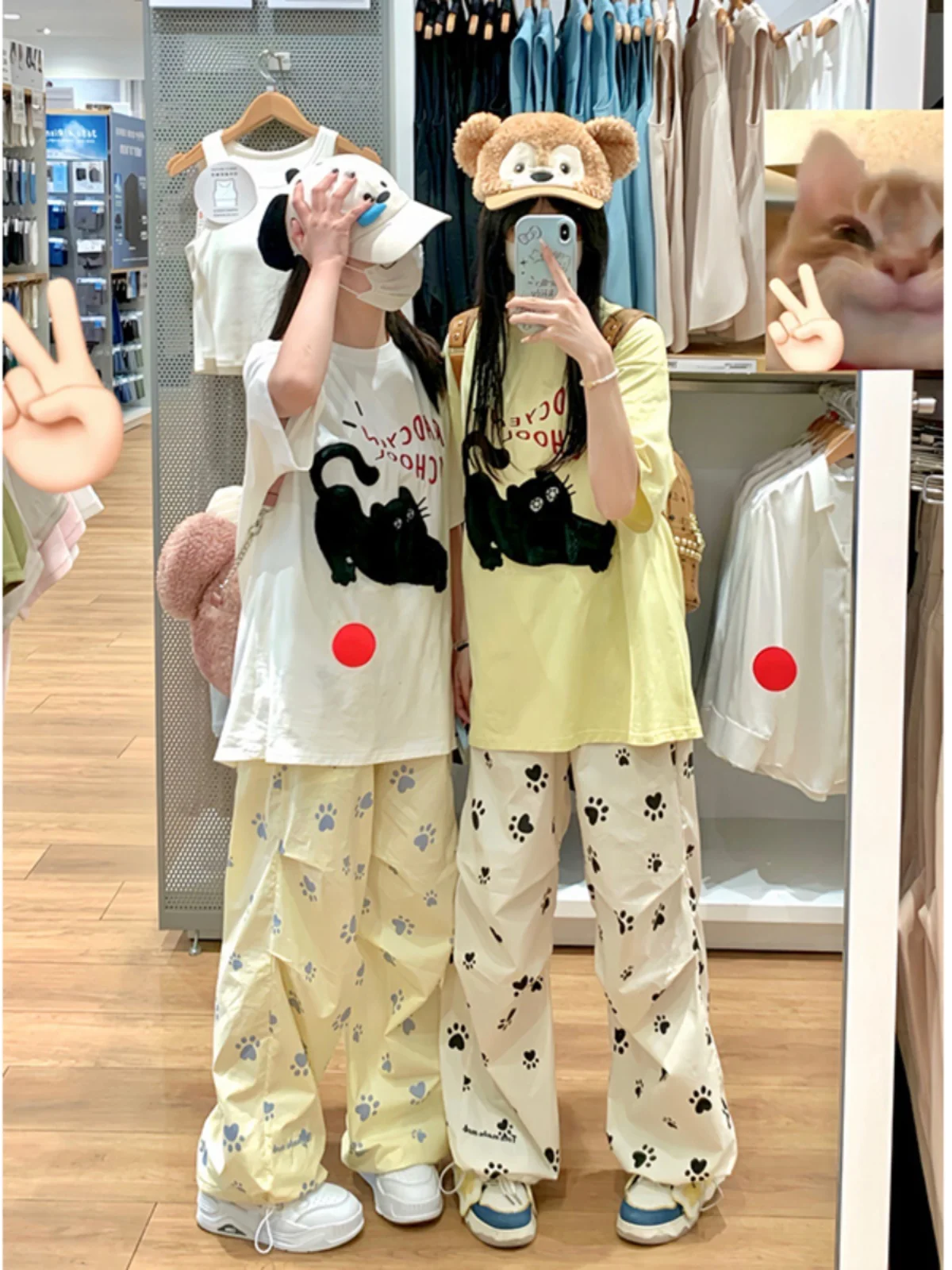 Cute Claw Print High Waist Wide Leg Casual Pants Women's Summer Loose Fit Straight Cut Comfortable Sporty Trousers
Cute Claw Print High Waist Wide Leg Casual Pants Women's Summer Loose Fit Straight Cut Comfortable Sporty Trousers