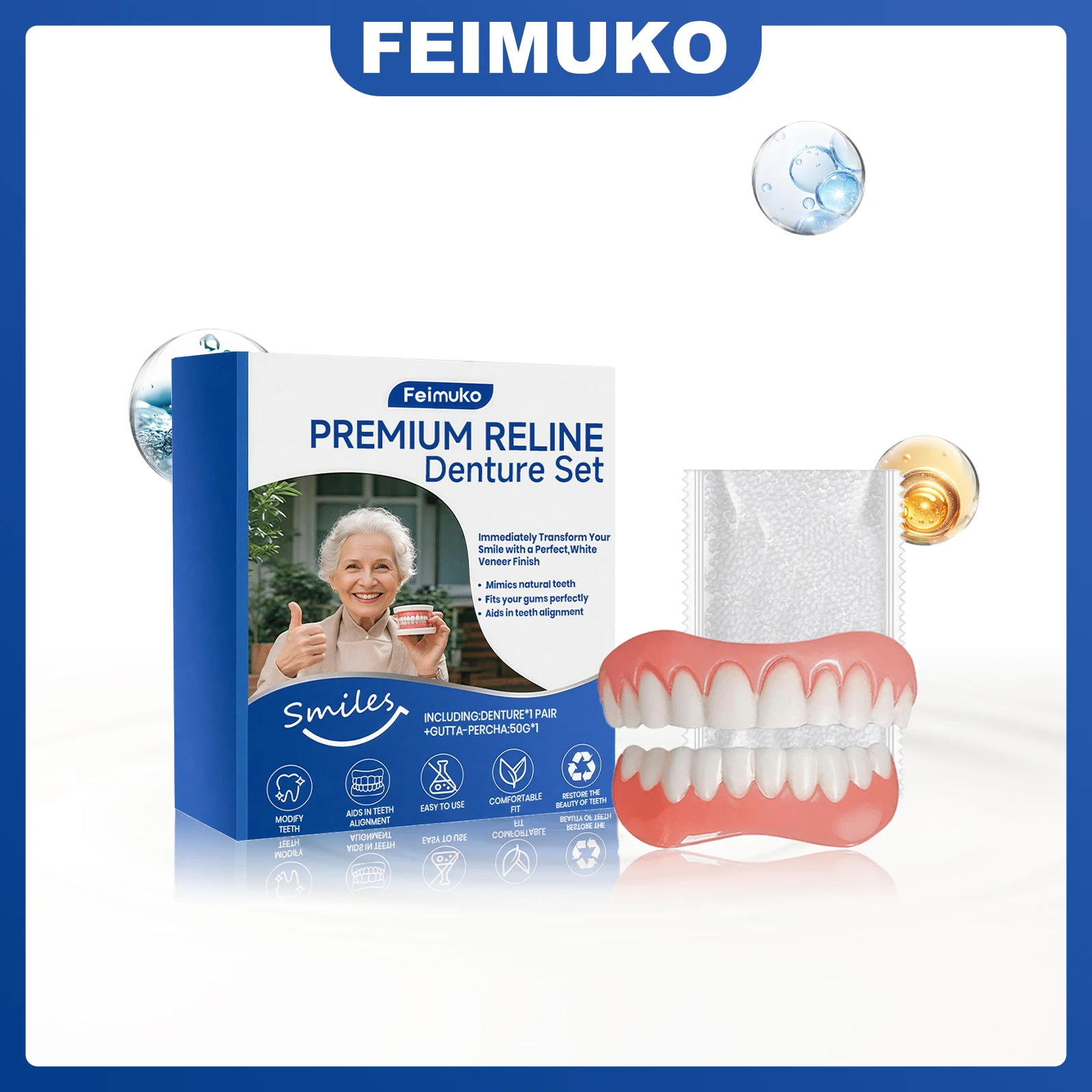 Набор протезов из смолы Feimuko премиум-класса. Естественный вид. Удобная одежда. Легко носить с собой и чистится. Многоразовый гигиенический материал.
Набор протезов из смолы Feimuko премиум-класса. Естественный вид. Удобная одежда. Легко носить с собой и чистится. Многоразовый гигиенический материал.