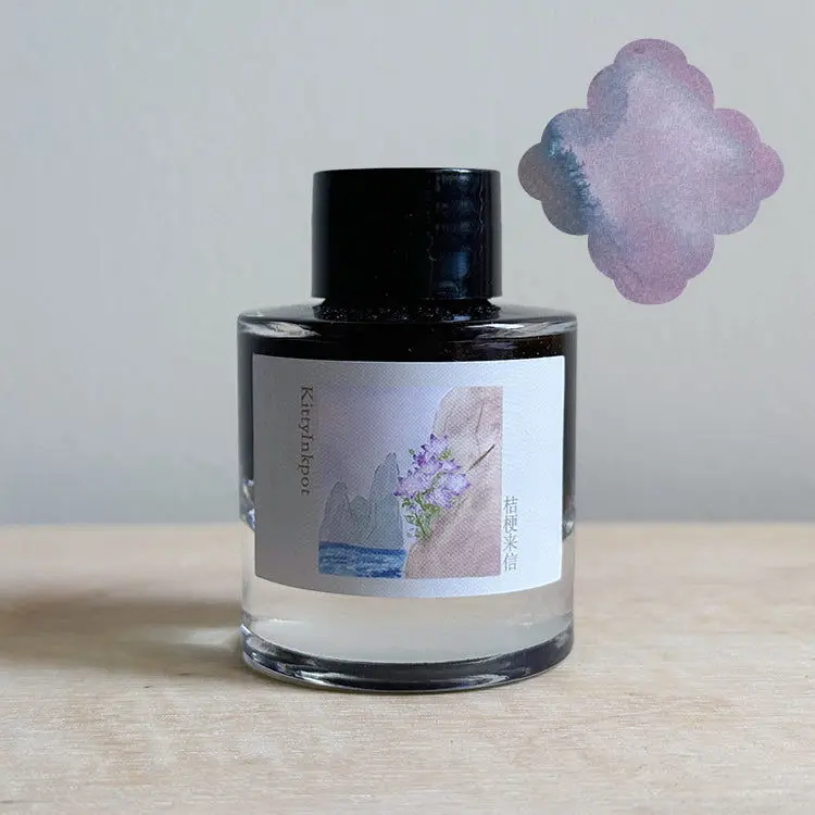 Чернила KittyInkpot, буква из Platycodon, градиентная хроматография, чернила для письма и рисования, 35 мл
Чернила KittyInkpot, буква из Platycodon, градиентная хроматография, чернила для письма и рисования, 35 мл