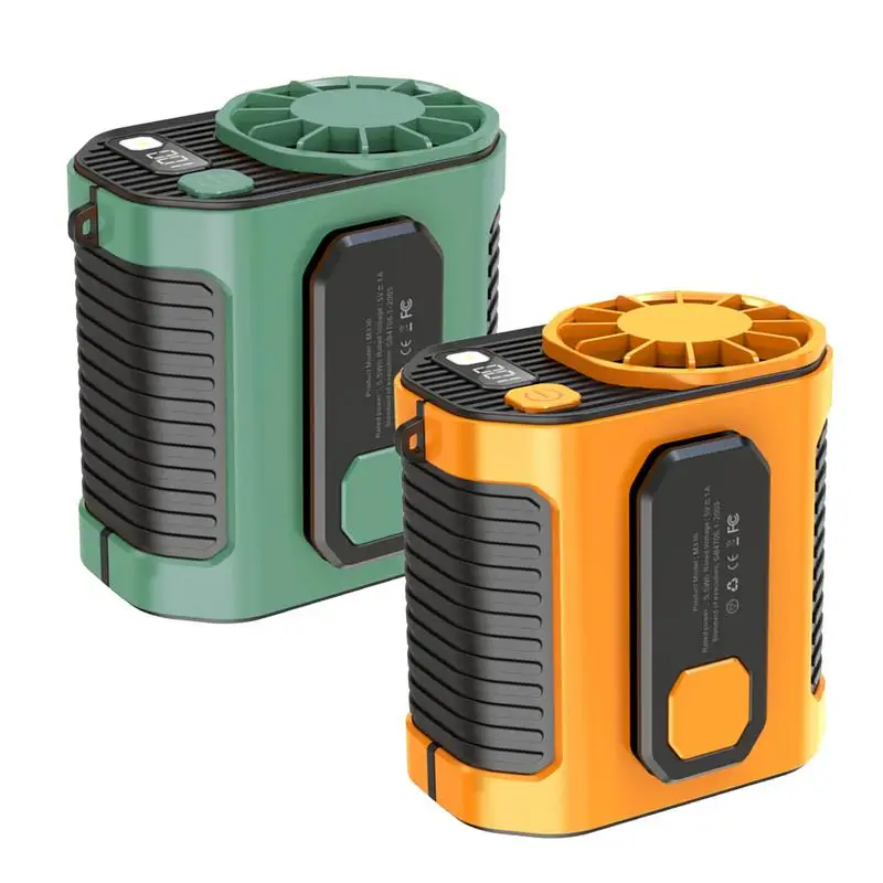 5000mAh Portable Waist Fan TYPE-C fast charging Air Conditioner with Flashlight & Power Bank Personal Cooler for Outdoor Camping
5000mAh Portable Waist Fan TYPE-C fast charging Air Conditioner with Flashlight & Power Bank Personal Cooler for Outdoor Camping